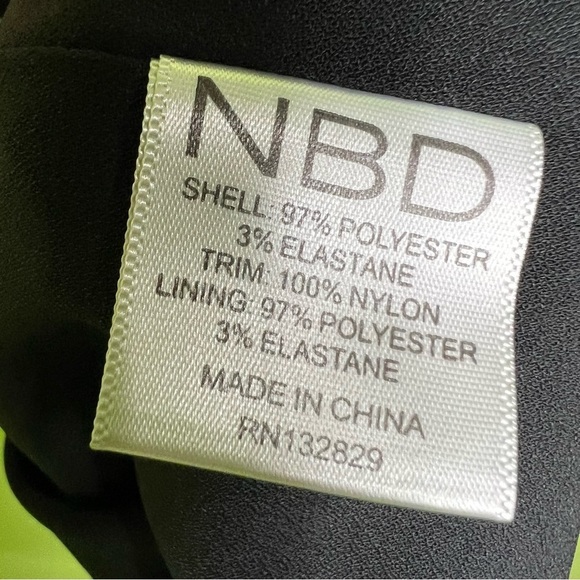 NBD black maxi classy dress size M - Picture 8 of 9